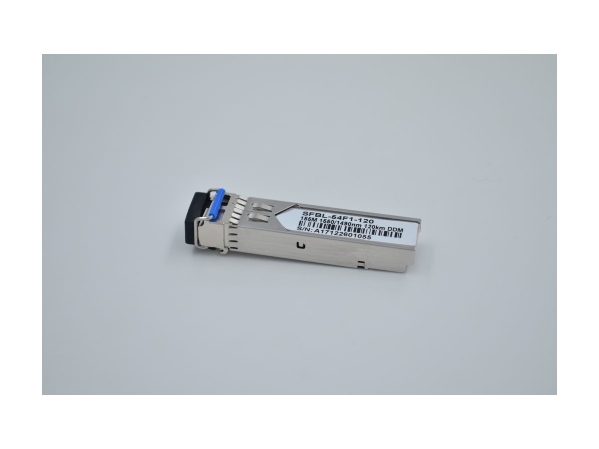 155M SFP 光模块 BIDI Tx1550/Rx1490nm 120km