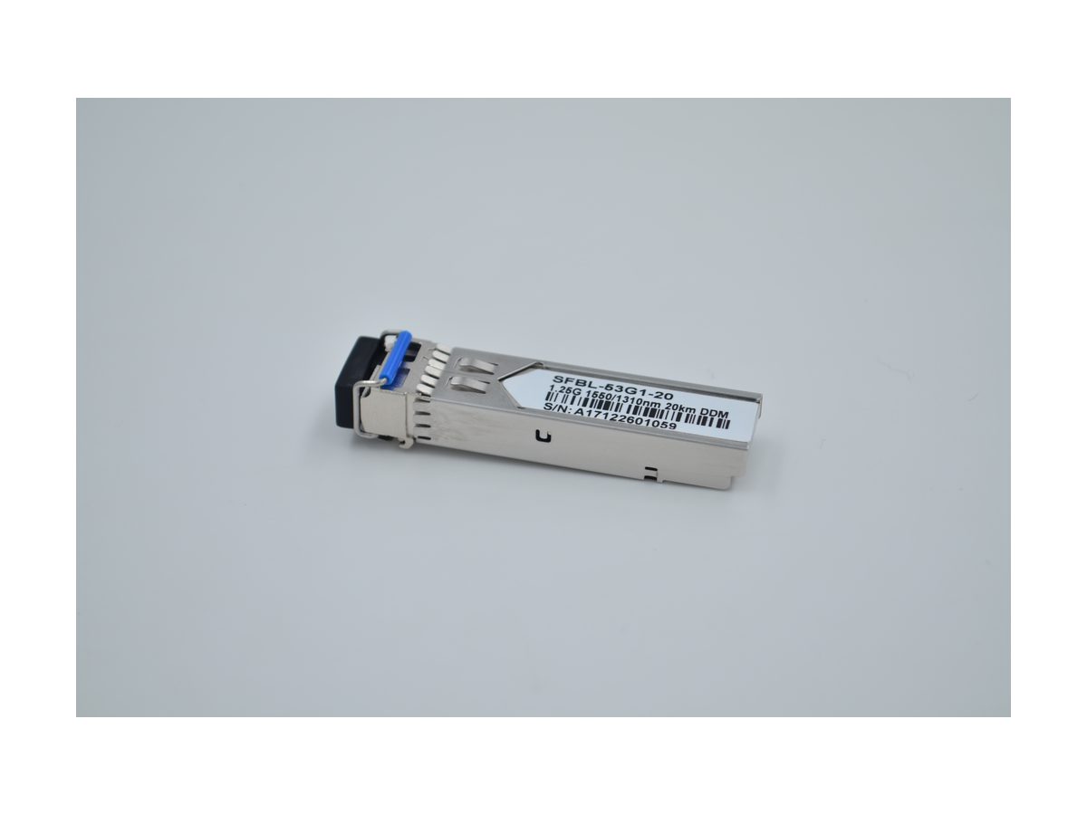 1.25G SFP 光模块 BIDI Tx1550/Rx1310nm 20km